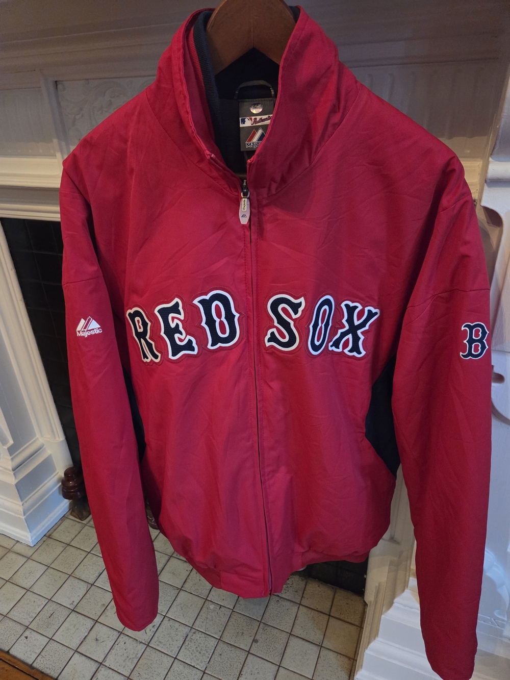 Majestic BOSTON RED SOX clubhouse jacket - Medium